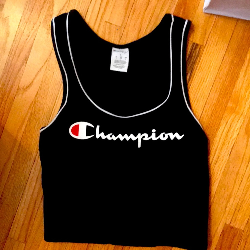 Champion crop top.